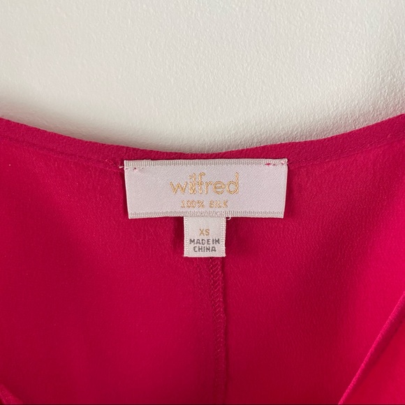 Wilfred Minou Camisole 100% silk (magenta orchid pink, solid) size XS - Picture 3 of 4